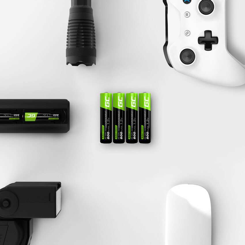 Green Cell Rechargeable baterijas 2x AAA HR03 800mAh (GR08)