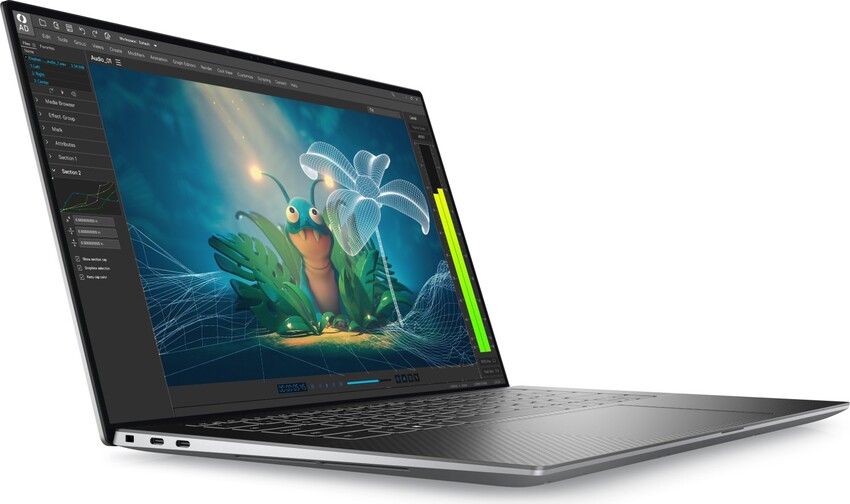 Prenosnik Dell Precision 5570 / i7 / RAM 64 GB / SSD Disk / 15,6″ 4K