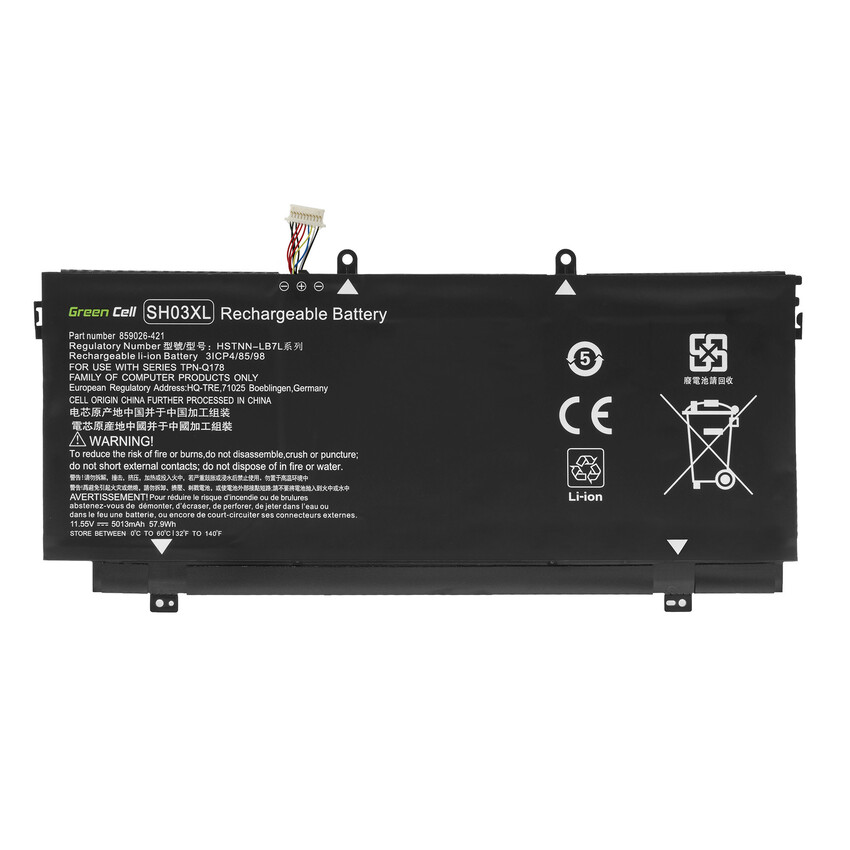 Green Cell baterija SH03XL za HP Spectre x360 13-AC 13-W 13-W050NW 13-W071NW (HP147)