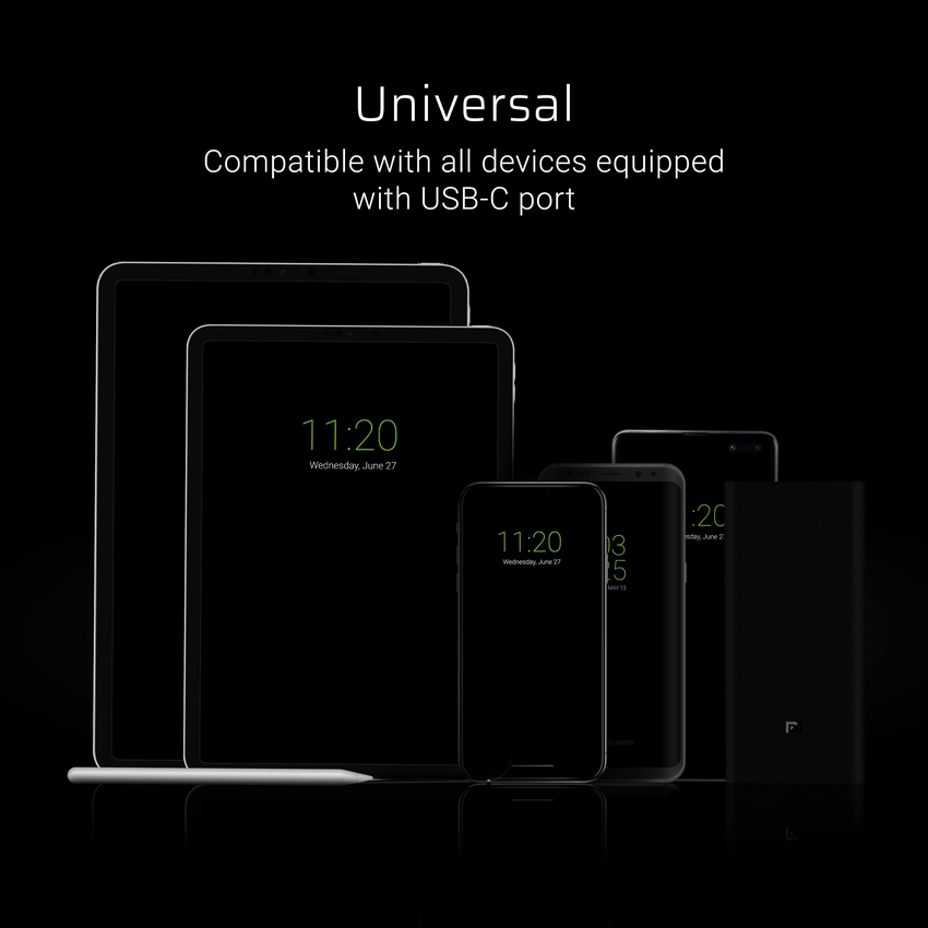 Green Cell kabel GCmatte USB-C Flat kabel 25 cm s hitrim polnjenjem (KABGC03)