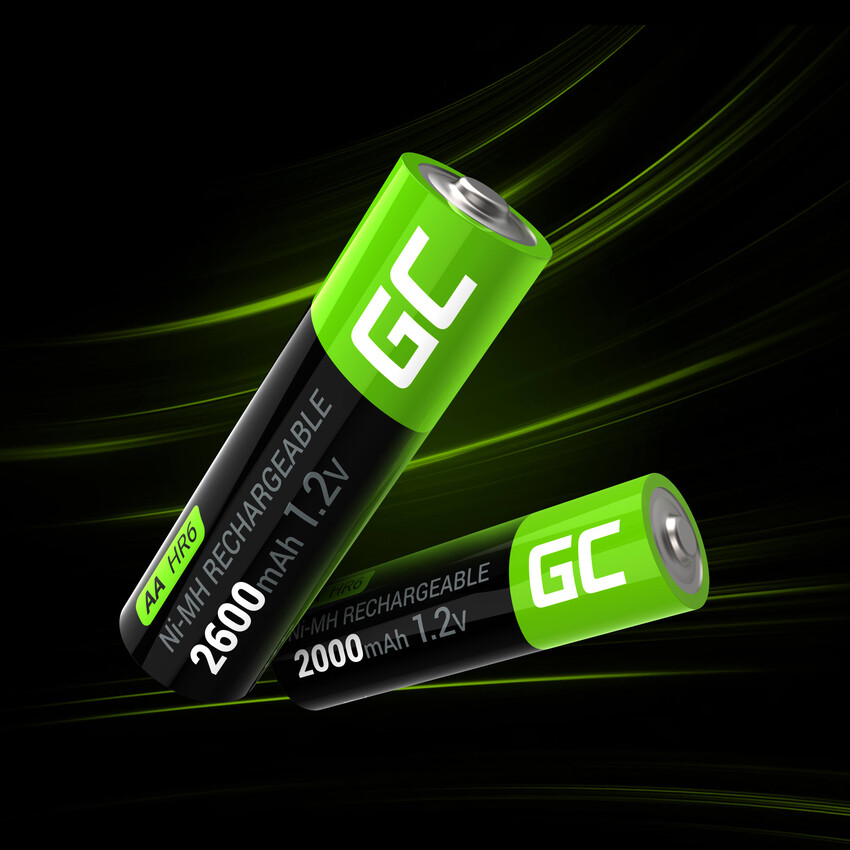 Green Cell Rechargeable baterijas 2x AA HR6 2600mAh (GR05)